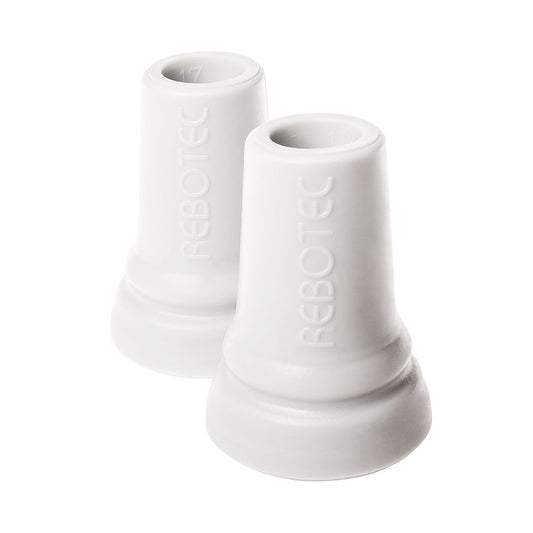 Rebotec 17mm Ferrules - Tips for Crutches - Grey