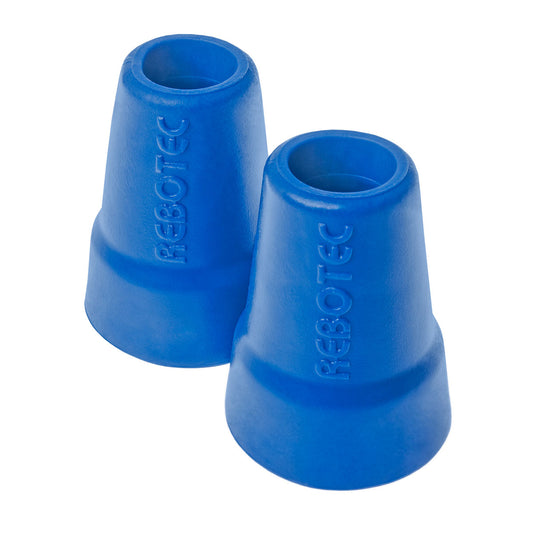 Rebotec 19mm, Ferrules Crutch Tips - Blue