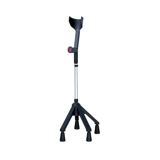 Rebotec Quadro - Quad Forearm Crutch - Light Grey, Pair